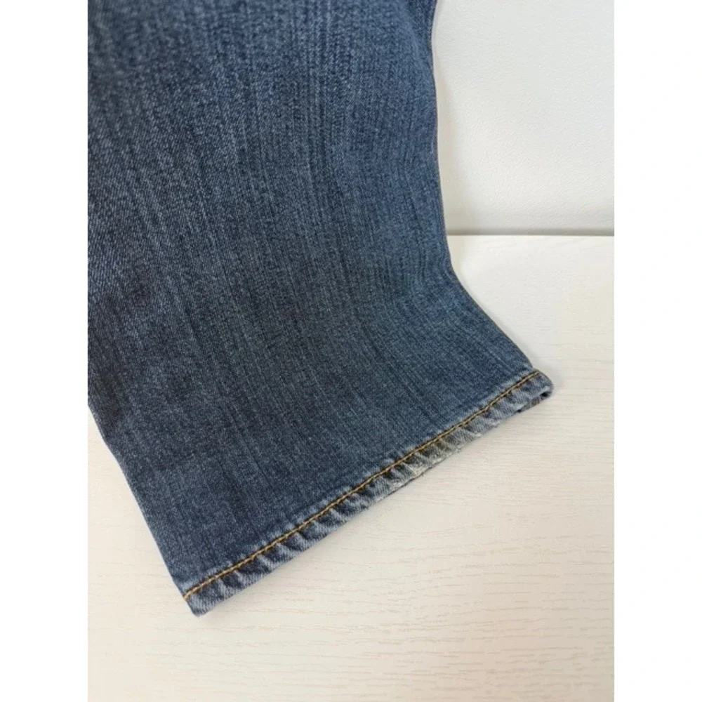 Levi's‎ 505 Mens Jeans Blue Straight Fit Button Fly Distressed Size 32x30